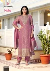 Ruby By Rangoon Organza Kurti With Bottom Dupatta
